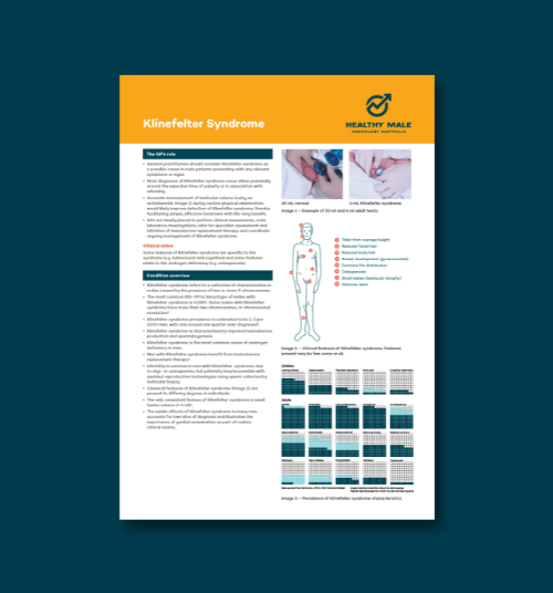 Klinefelter Syndrome Clinical Summary Guide