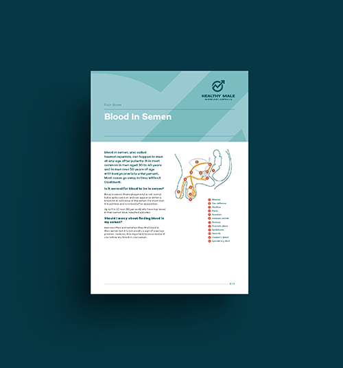 Blood in Semen Fact Sheet Image Tile