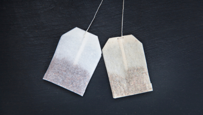 two tea bags