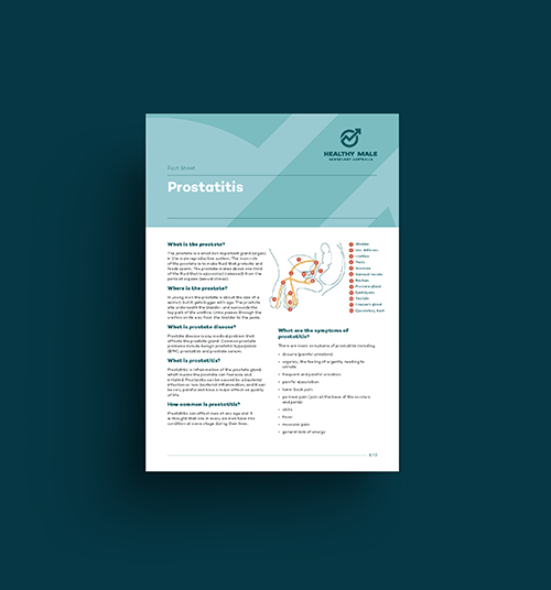 Prostatitis Fact Sheet Tile Image