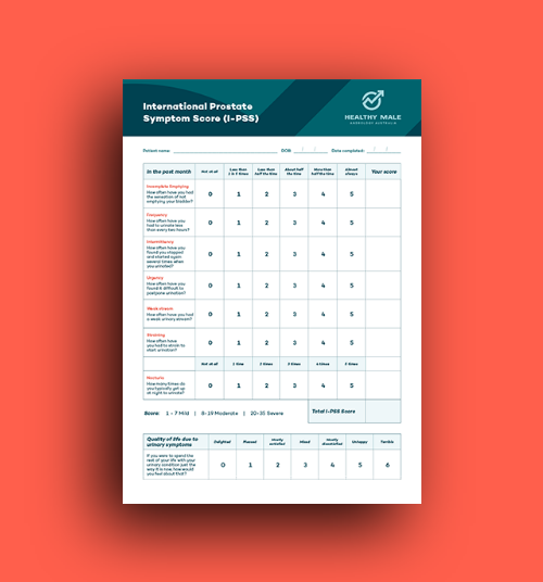 Int. Prostate Symptom Score (I-PSS0) 2019