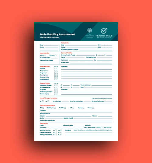 Male Fertility Assessment Form 2019